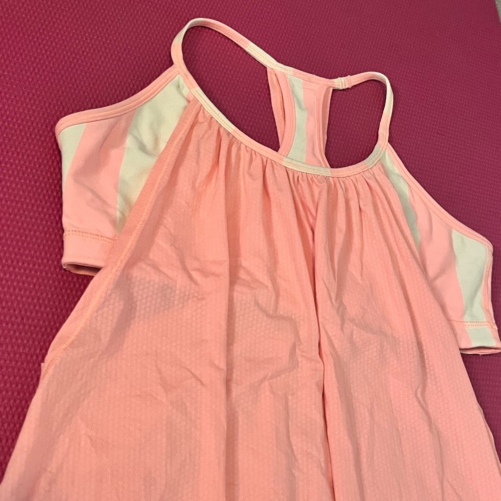 Women's Pink Racerback Tank Top - Picture 4 of 13